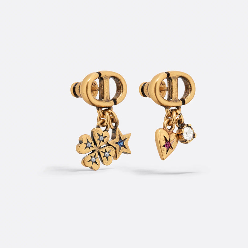 18K CD Lucky Charms Earrings