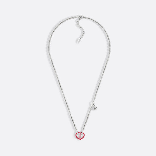 18K CD Heart Necklace
