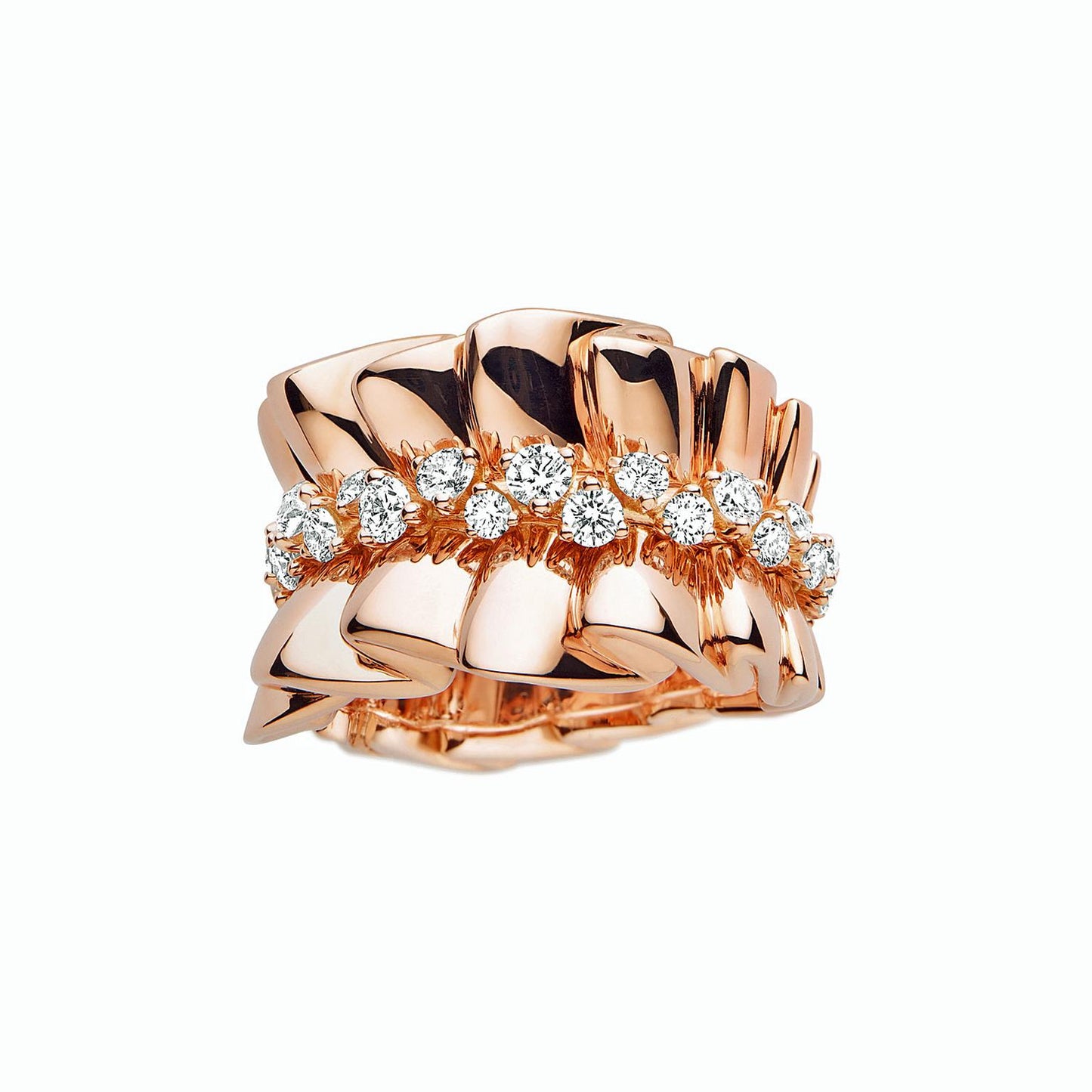 18K Dior Archi Dior Bar en Corolle Bague Ring
