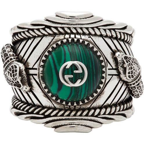 Double G Garden Snake Interlocking G Ring