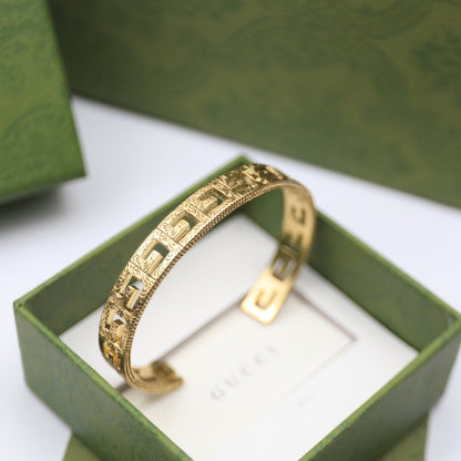 18K Double G Cube Bracelet