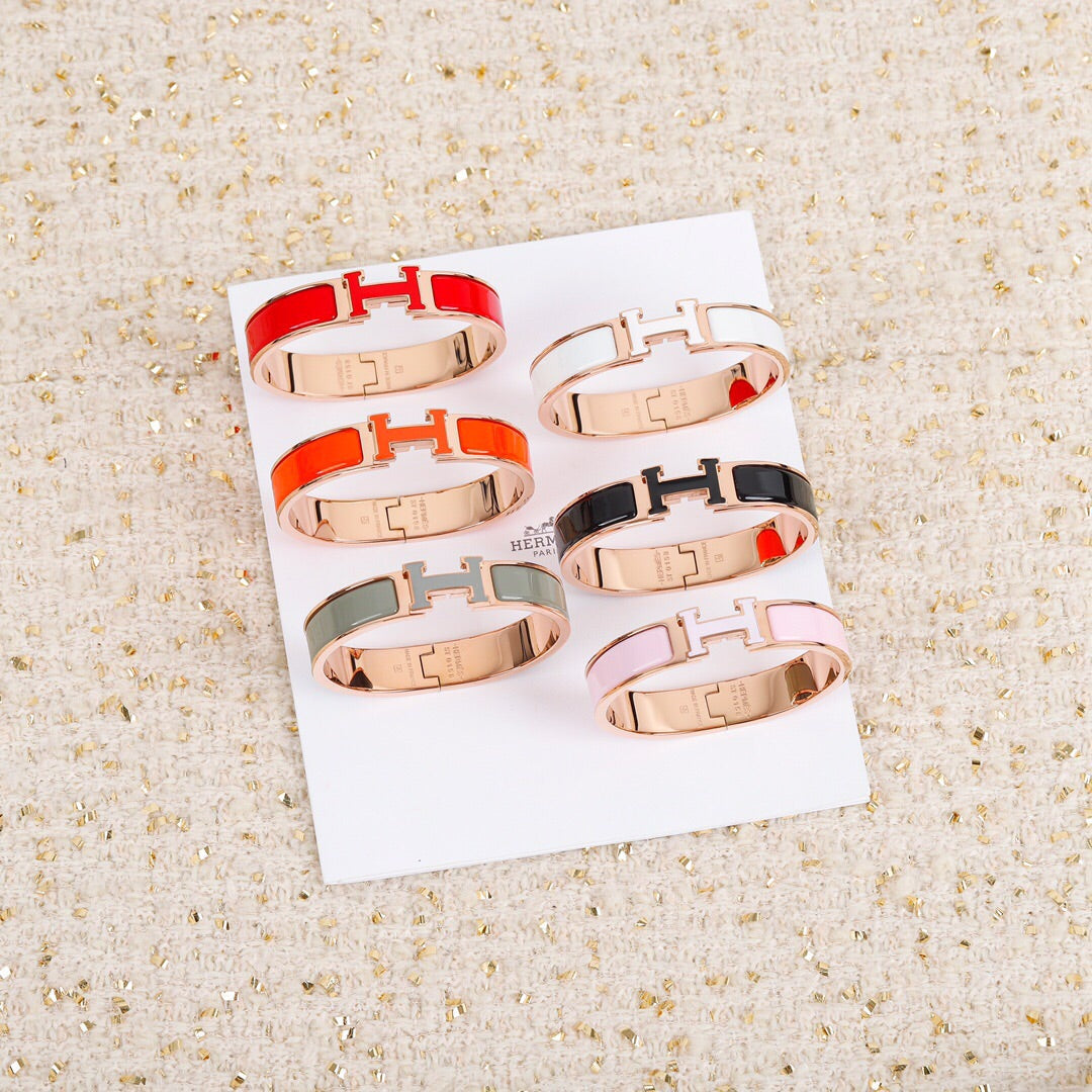 18K Clic H Grey Bracelet