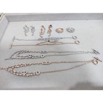 18K Her Chaine D'ancre Chaos Diamond Earrings