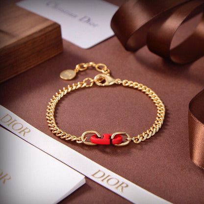 18K CD Fuchsia Bracelet