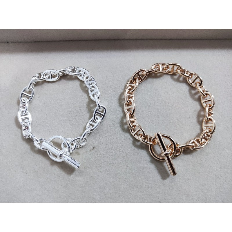 18K Her Cha?ne D'ancre Encha?n¨¦e Bracelet