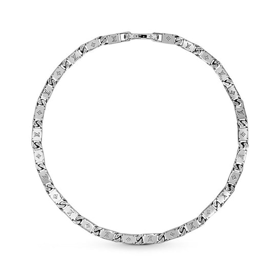 18K Louis Monogram Tied Up Necklace