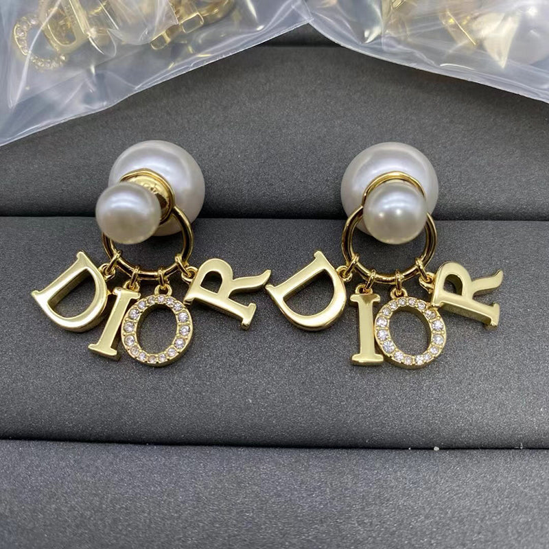 18K CD Tribales Pearl Earrings