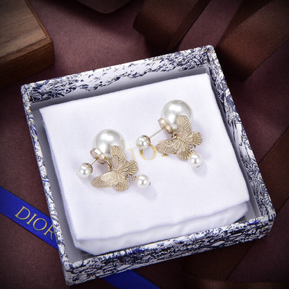 18K CD Tribales Pearl Earrings