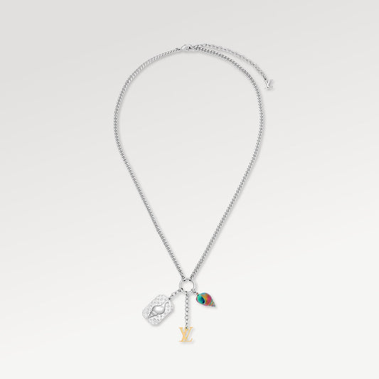 18K Louis Shell Necklace