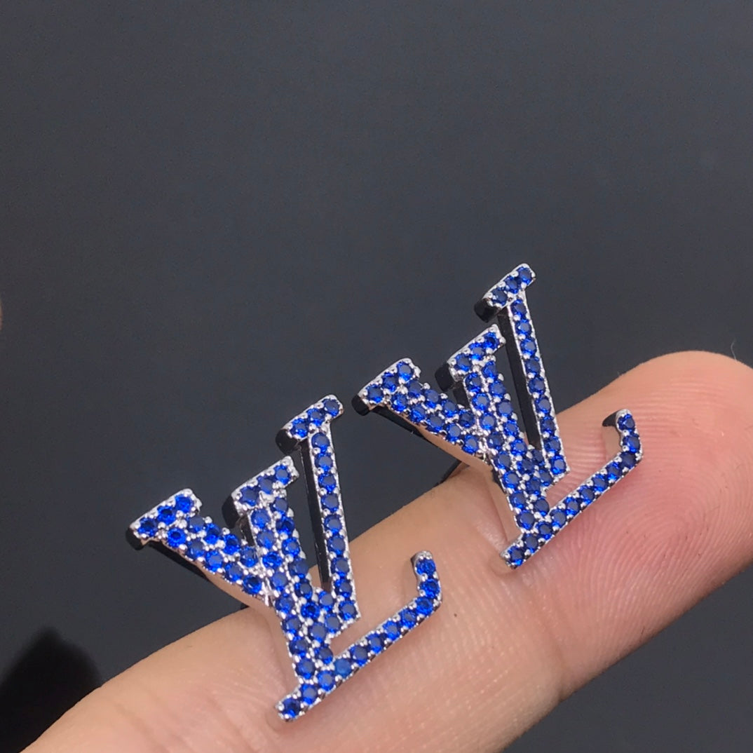 18K Louis Iconic Aquamarine Earrings