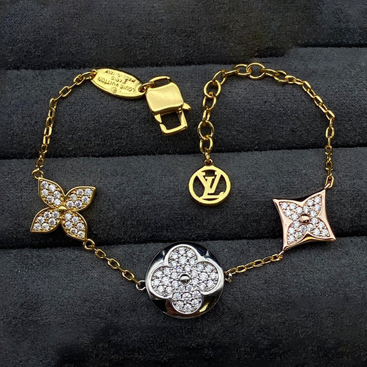 18K Louis Idylle Blossom Monogram Bracelet