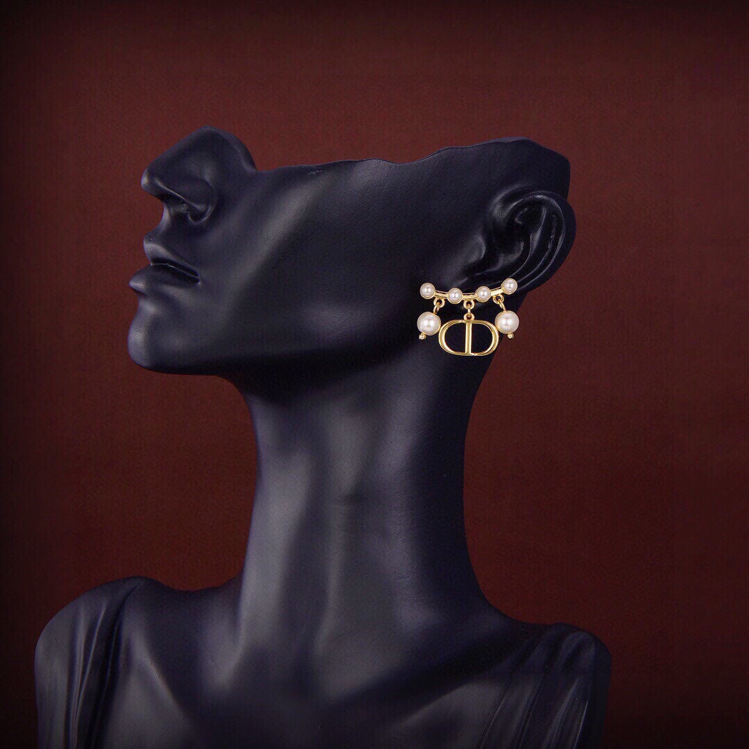 18K CD Tribales Pearls Earrings