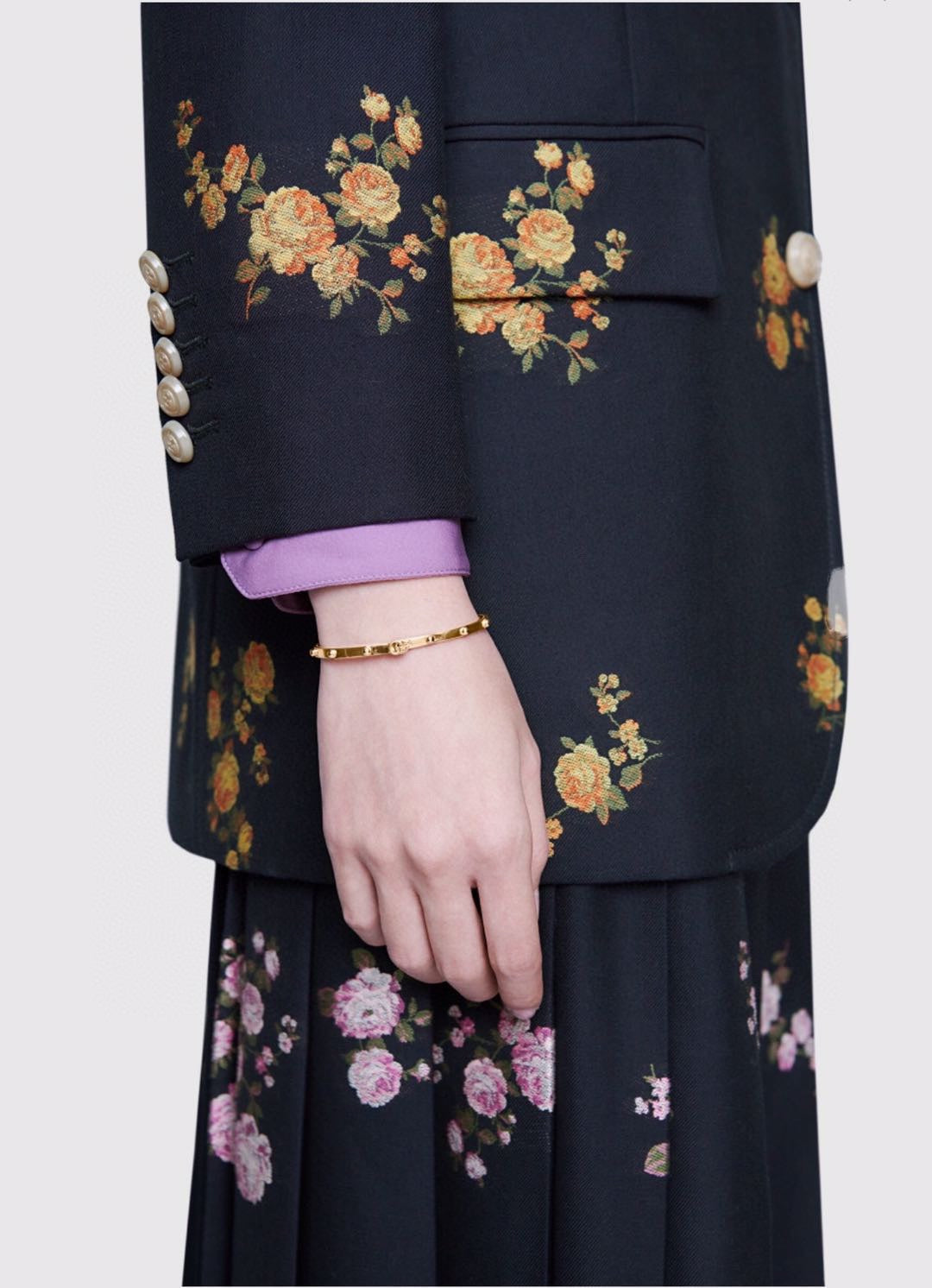 18K Double G Running G Bracelet