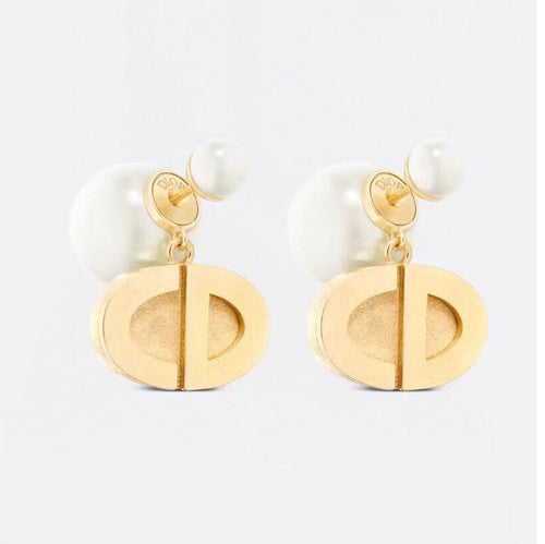 18K Dior Tribales Pearls Earrings