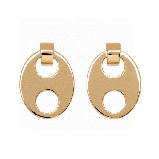 18K Anagram Earrings