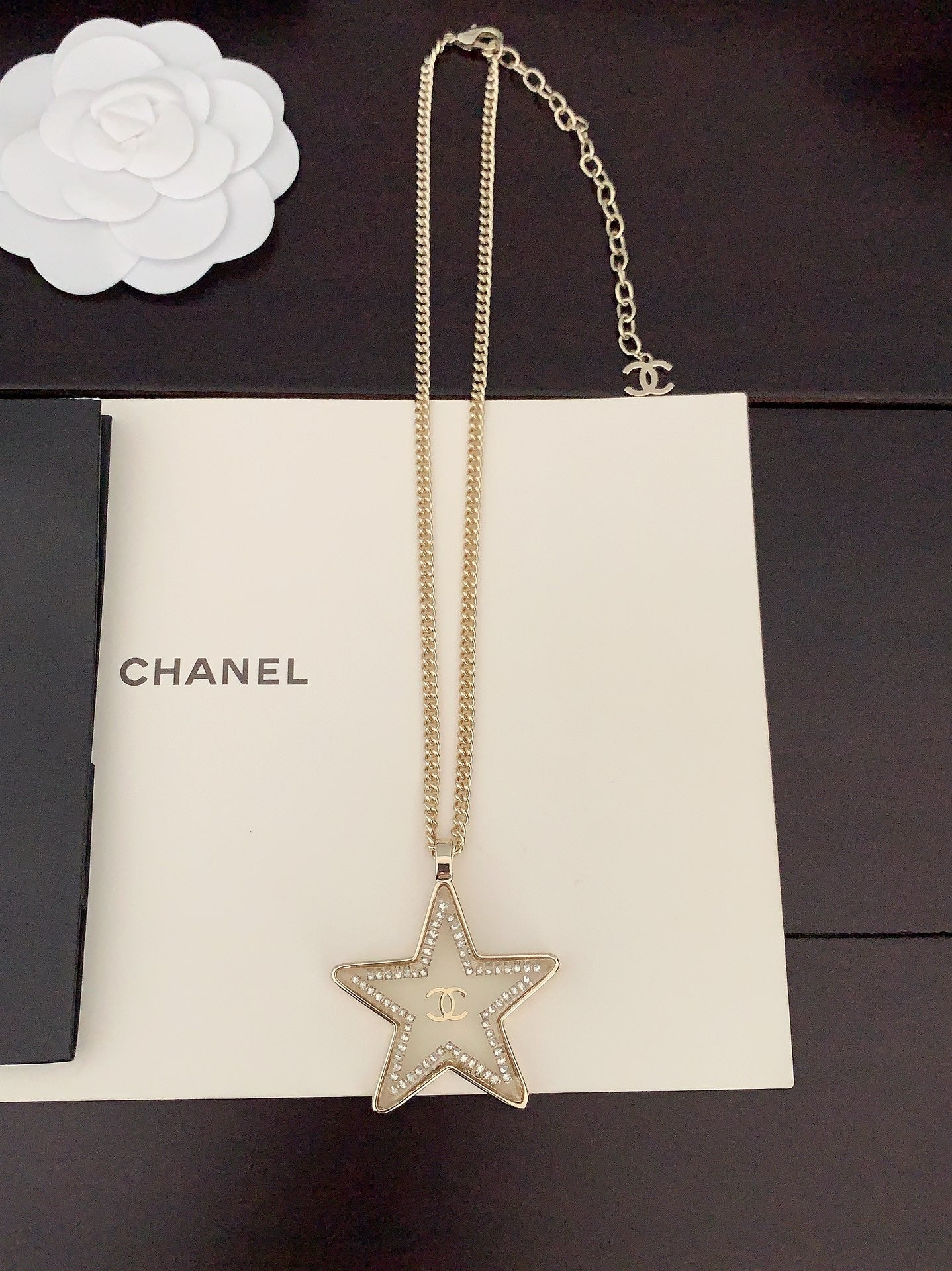 18K CC Star Chain Necklace