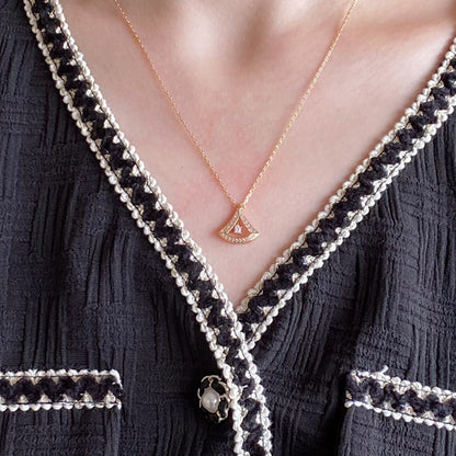 18K Divas' Dream Pav¨¦ Diamond Openwork Necklace