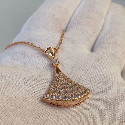 18K BV Divas' Dream Pav¨¦ Diamond Necklace