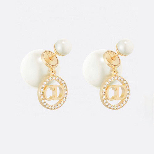 18K CD Tribales Pearl Earrings