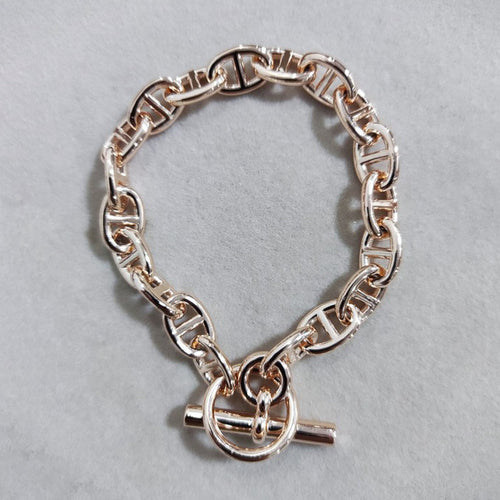 18K Her Cha?ne D'ancre Encha?n¨¦e Bracelet