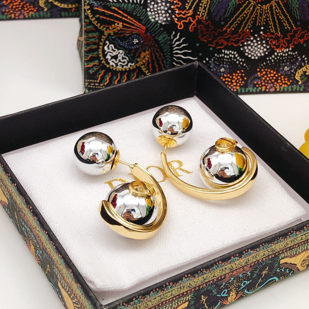 18K CD Tribales Earrings