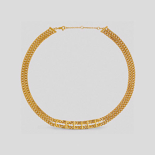 18K Triomphe Gourmette Necklace