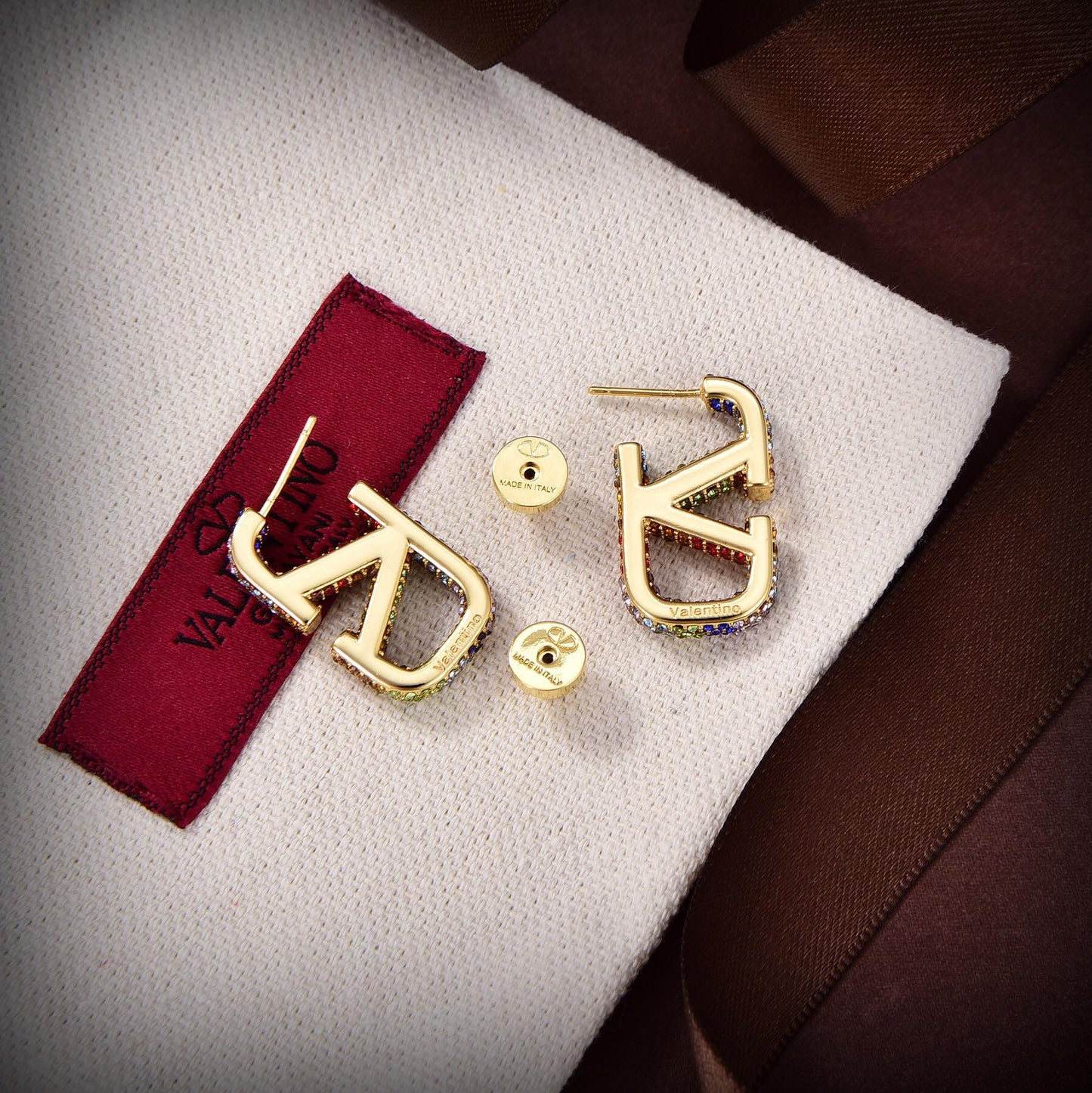 18K Garavani Vlogo Signature Earrings