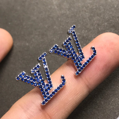 18K Louis Iconic Aquamarine Earrings