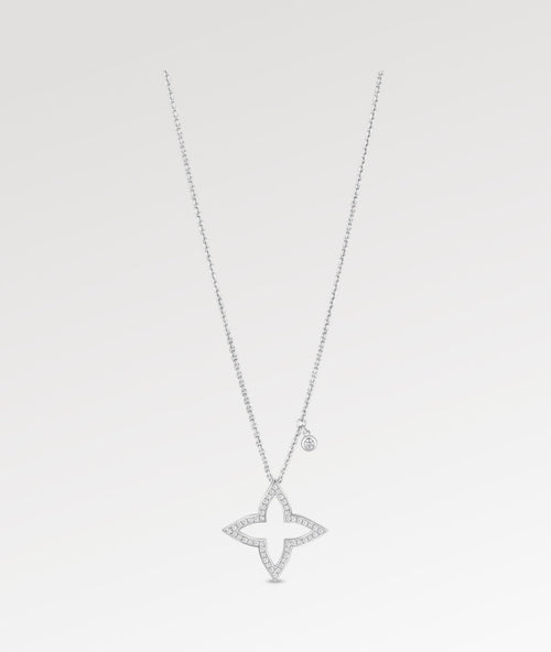 18K Louis Blossom Pendant Necklace