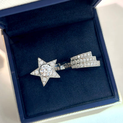 18K CC Com¨¨te Diamonds Ring