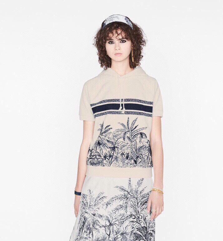 18K CD 30 Montaigne Chain Earrings