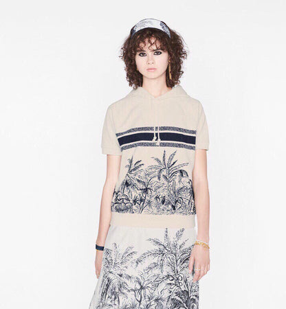 18K CD 30 Montaigne Chain Earrings