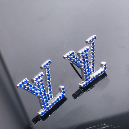 18K Louis Iconic Aquamarine Earrings