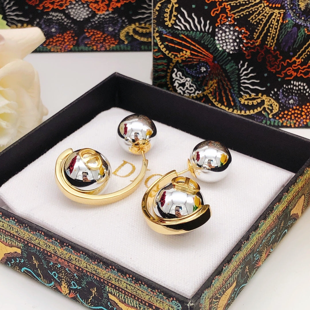 18K CD Tribales Earrings