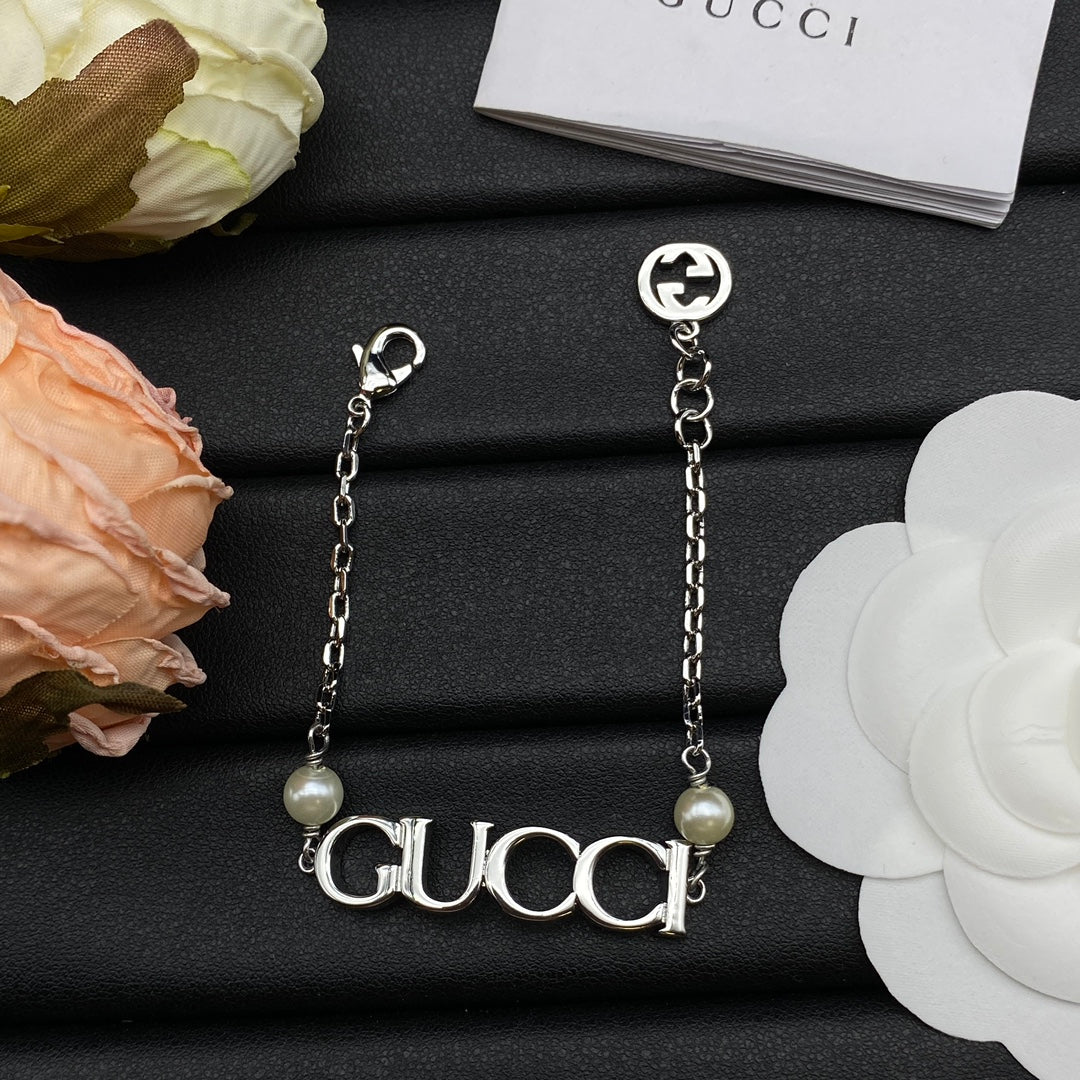 18K Double G Letter Bracelet