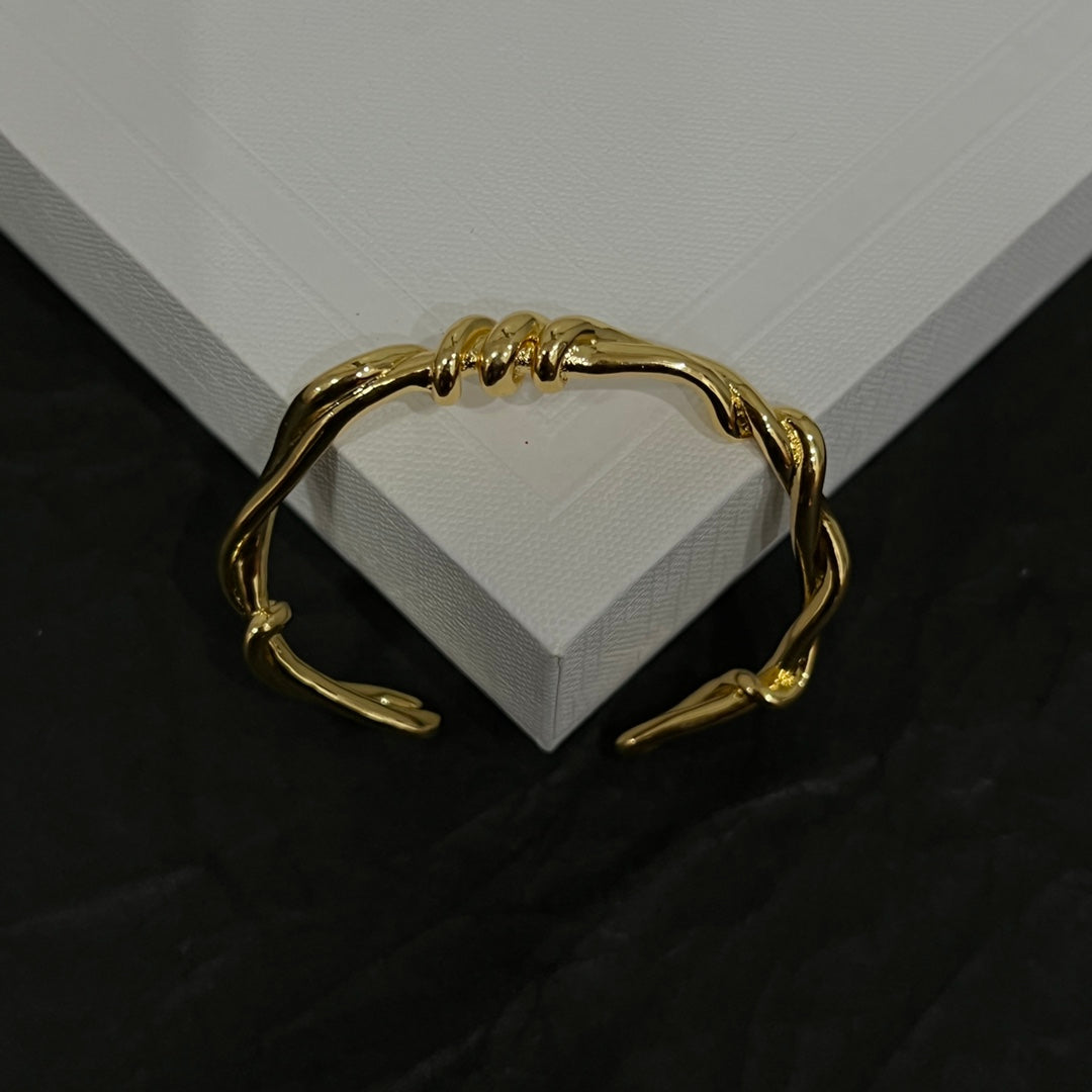 18K CE Triomphe Open Bracelet