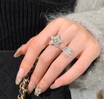 18K CC Com¨¨te Diamonds Ring