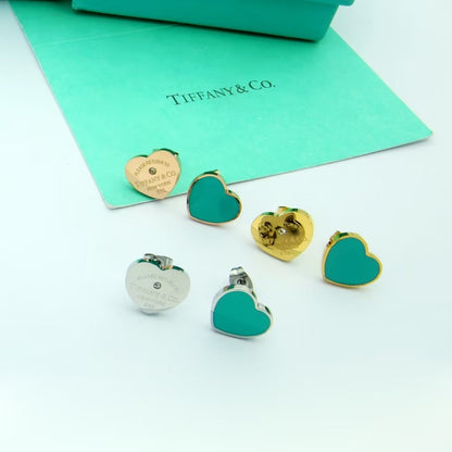 18K Return to Tiffany Blue Heart Earrings