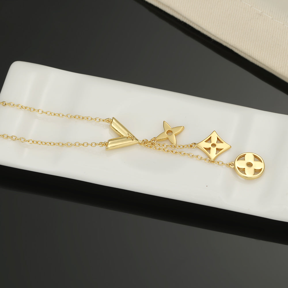 18K Louis Twiggy Necklace