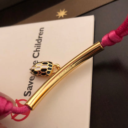 18K BV Serpenti Forever Pink Bracelet