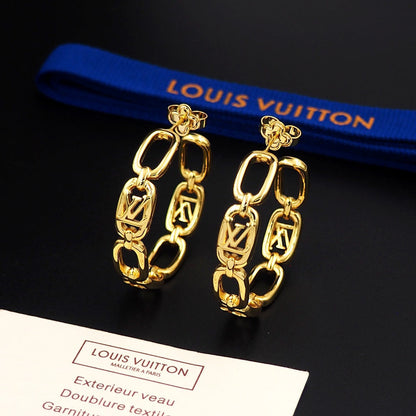 18K Louis My Chain Earrings