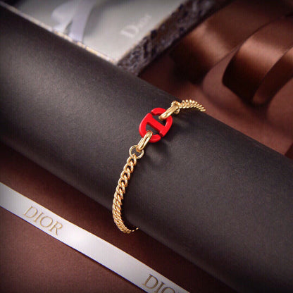 18K CD Fuchsia Bracelet