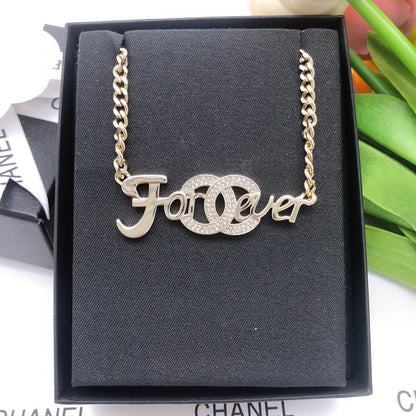 18K CC Forever Necklace