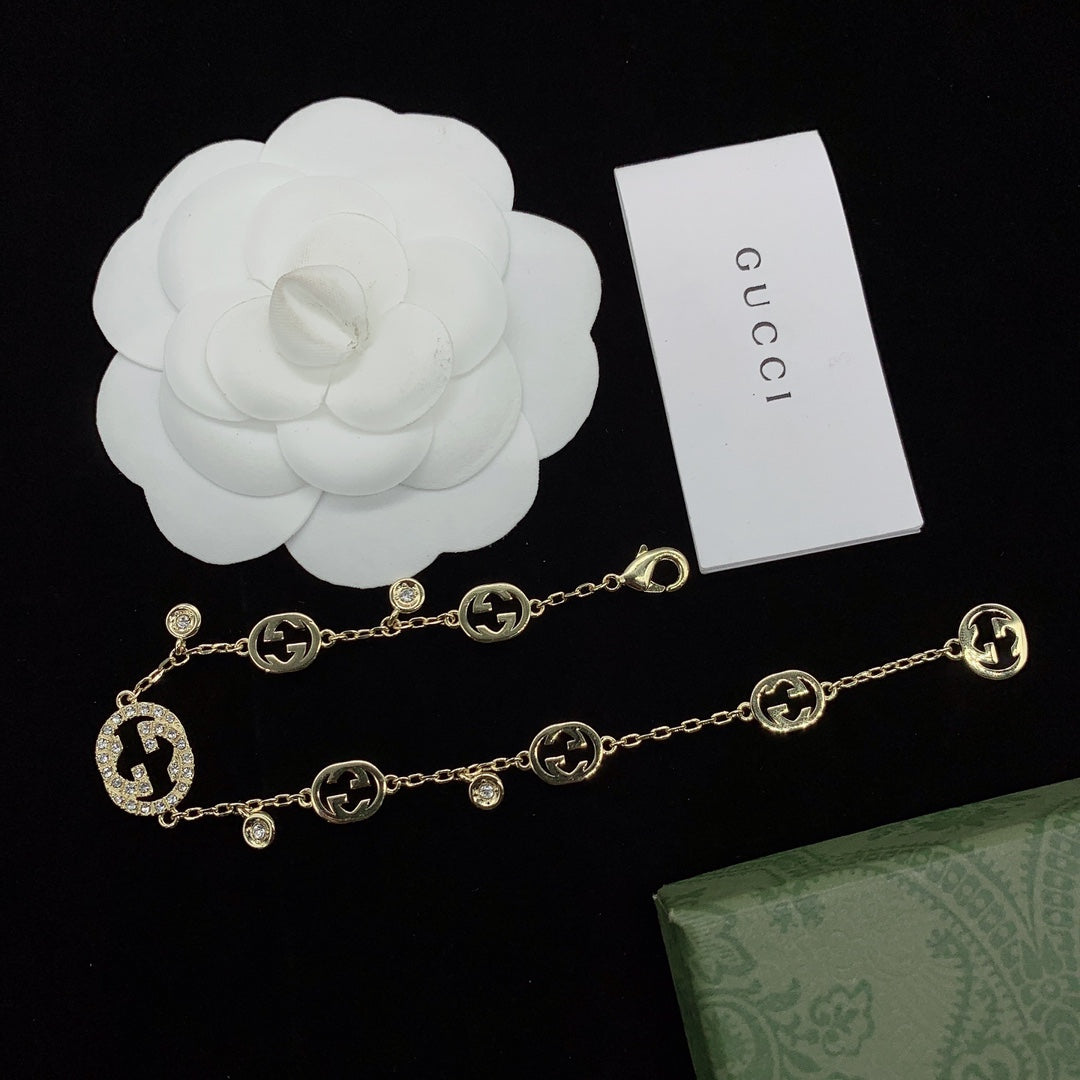 18K Double G Chain Bracelet