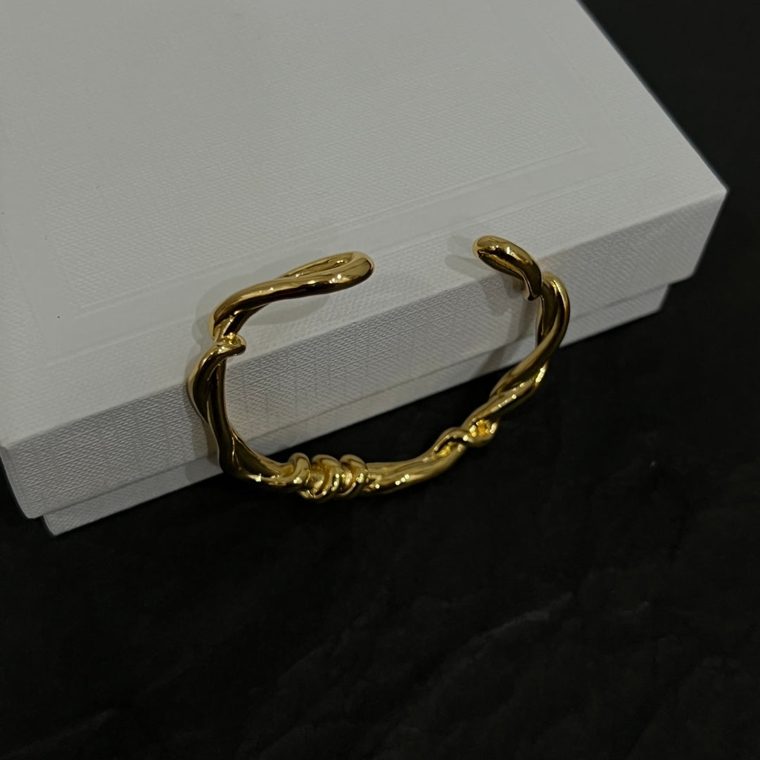 18K CE Triomphe Open Bracelet