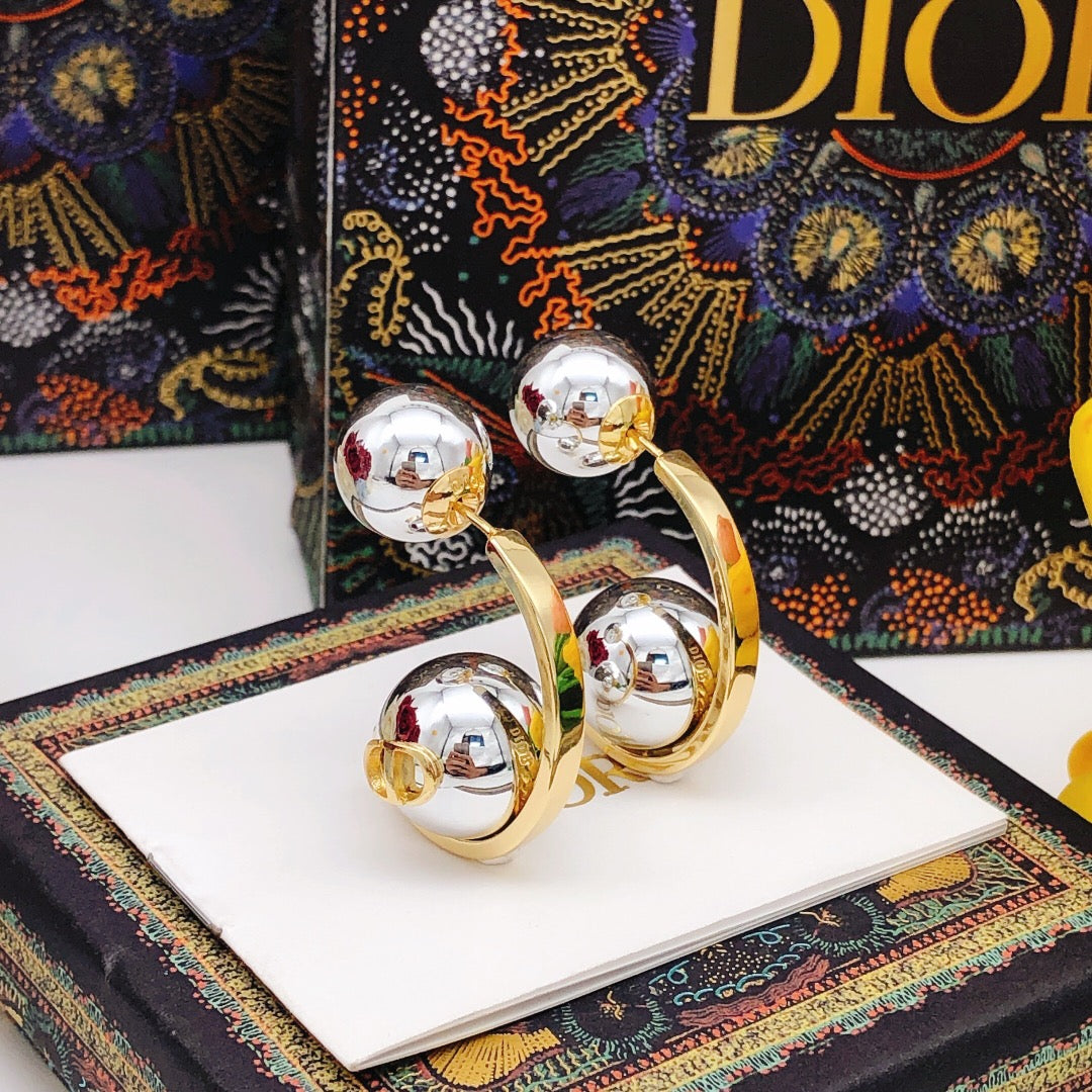 18K CD Tribales Earrings