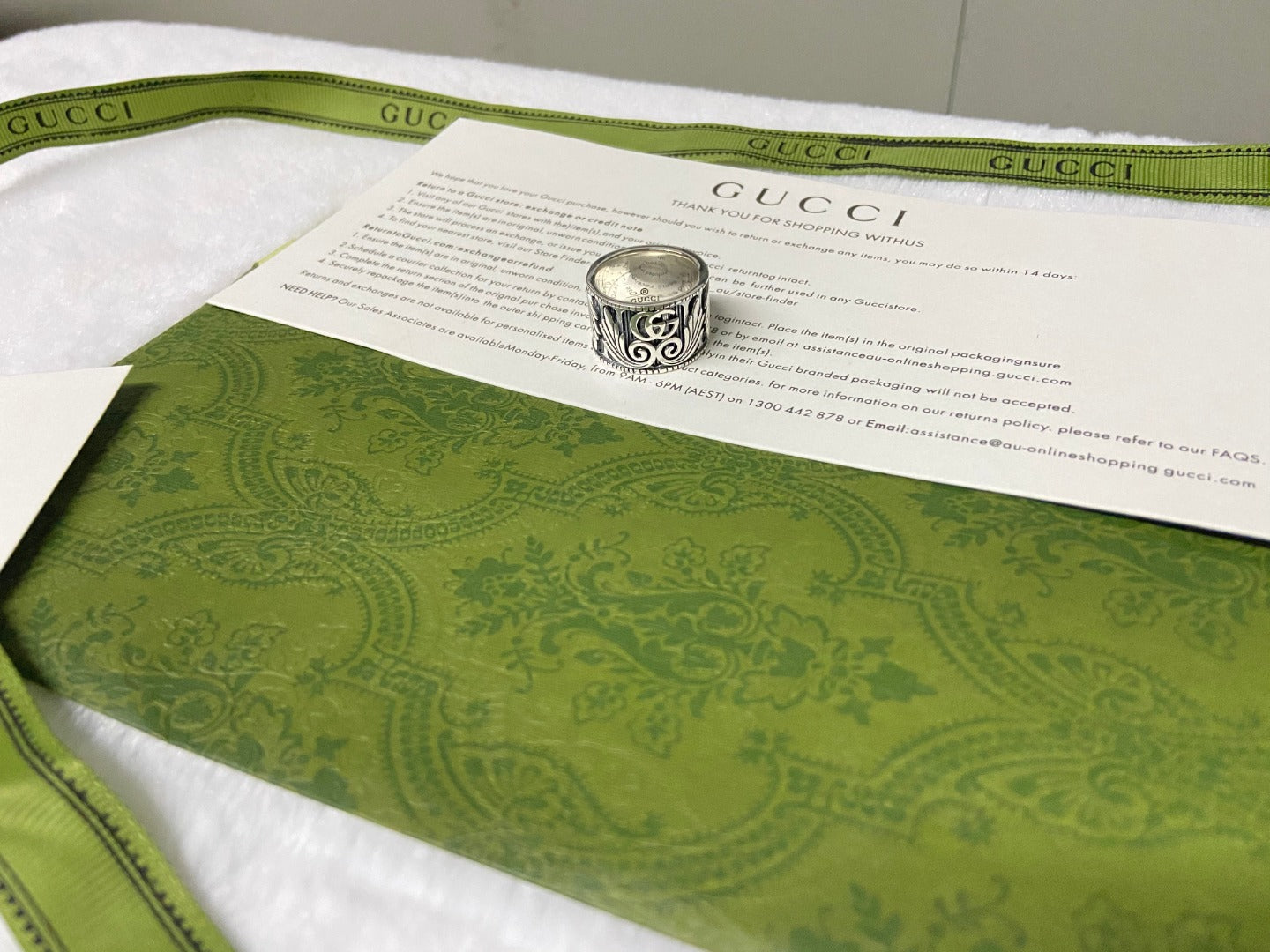 Double G Marmont Ring