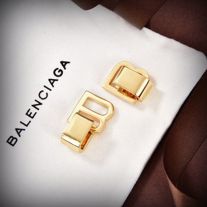 18K BB Earrings