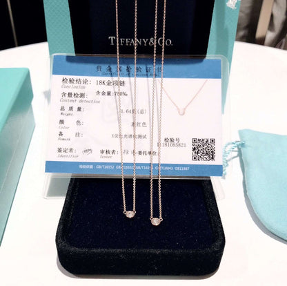 18K T Elsa Peretti Diamonds Necklace