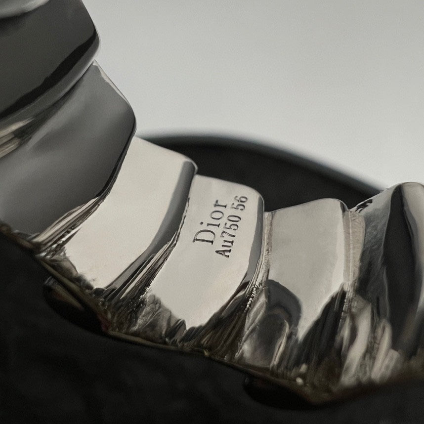 18K CD Archi Bar en Corolle Bague Ring